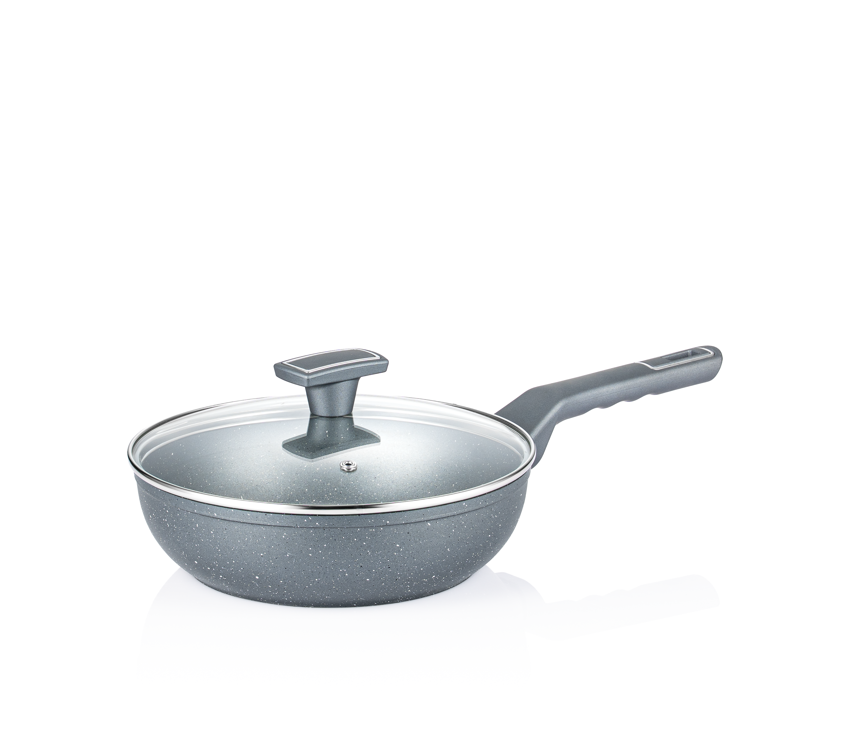 Emerald wok with lid