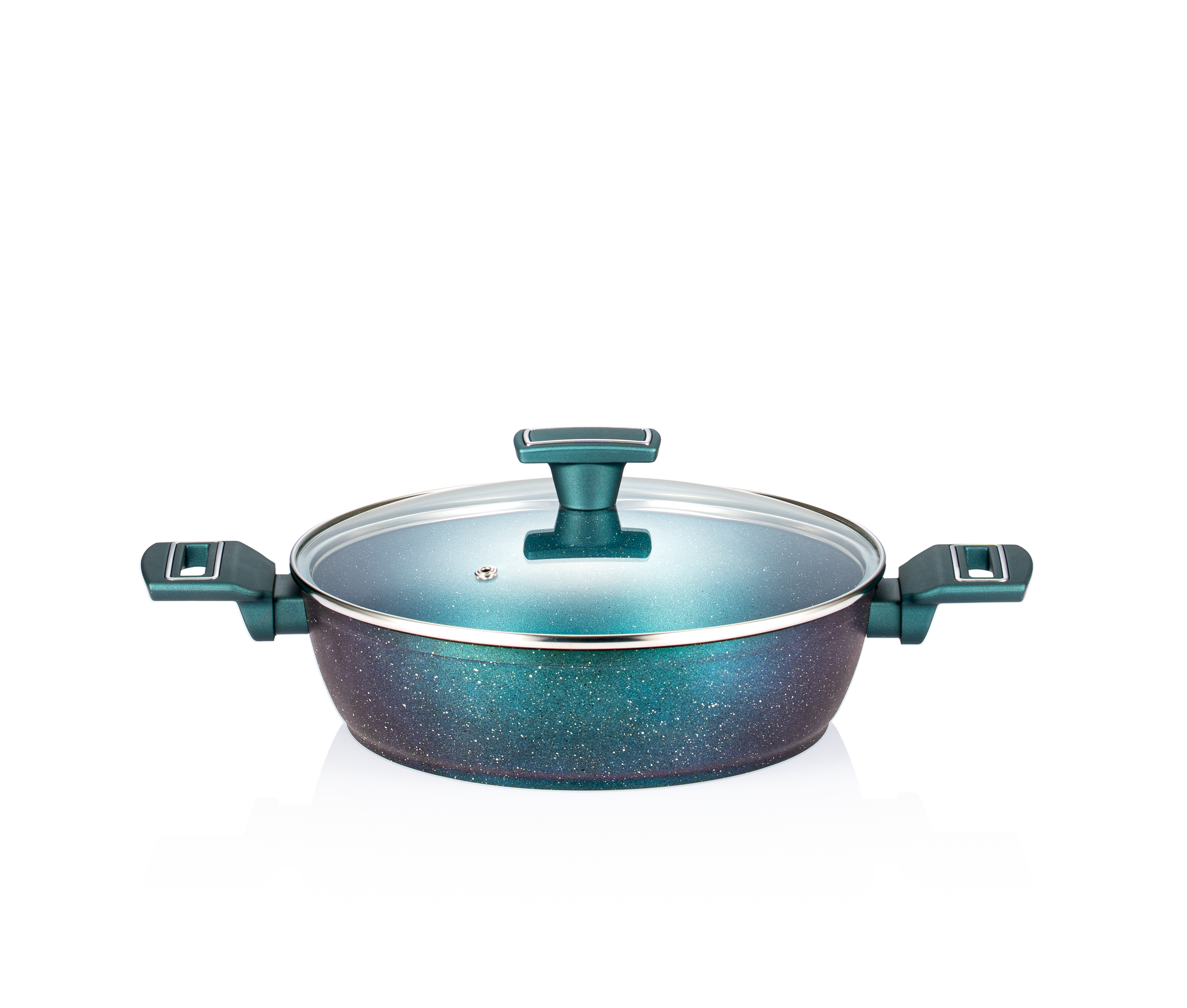 Emerald Sauté Pan double handle with lid 26