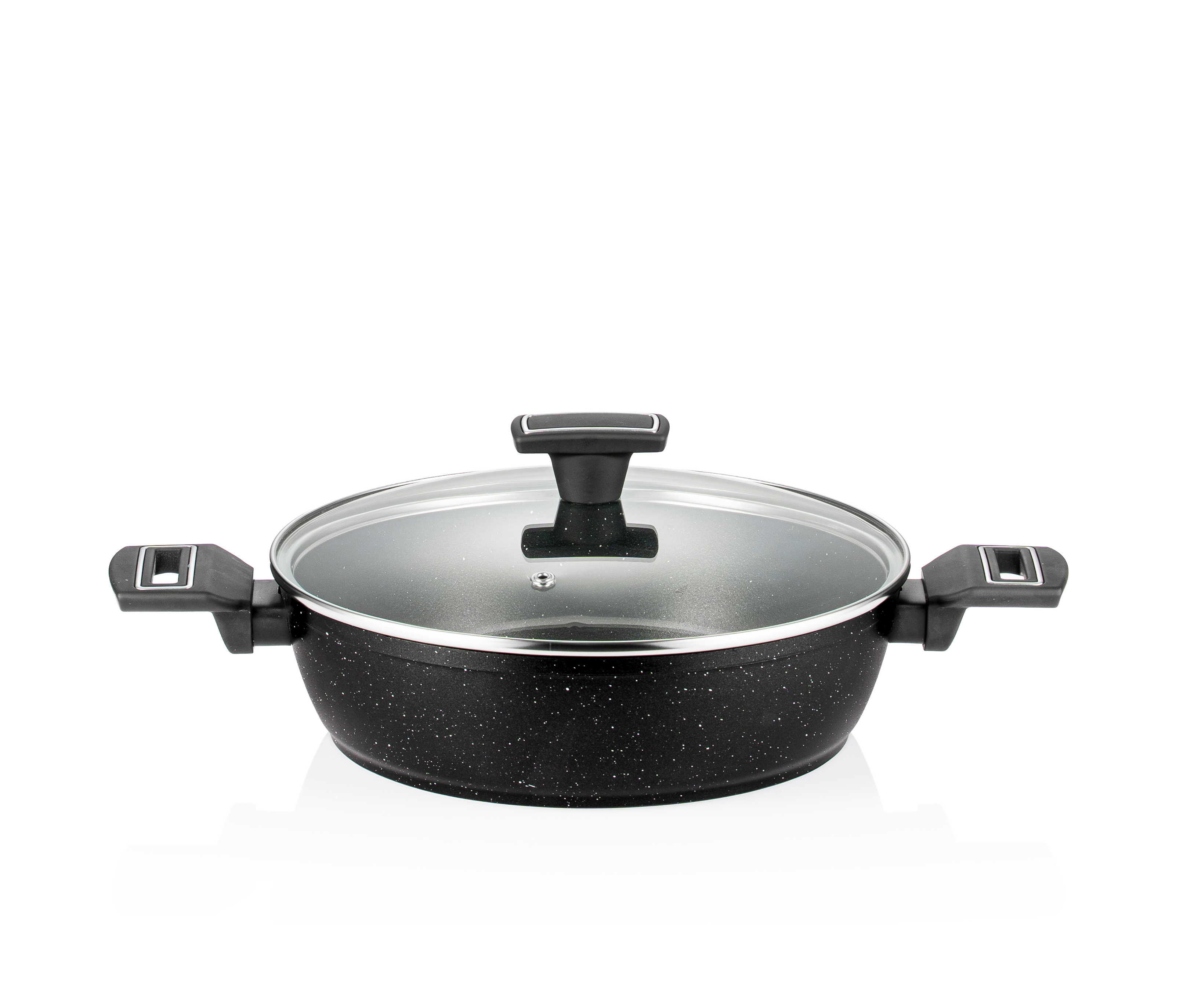 Emerald Sauté Pan double handle with lid 26