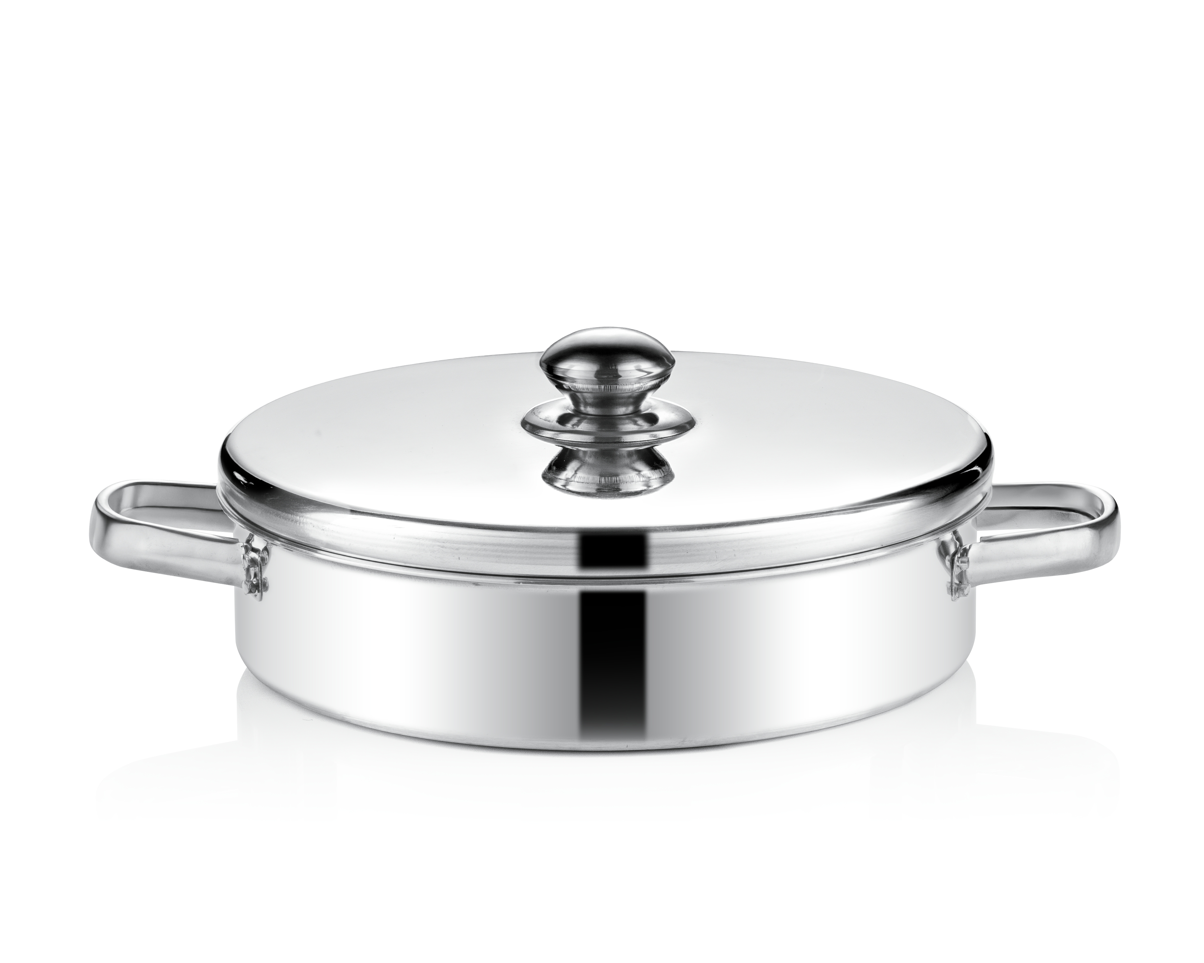 heavy oven tray with handles and lid