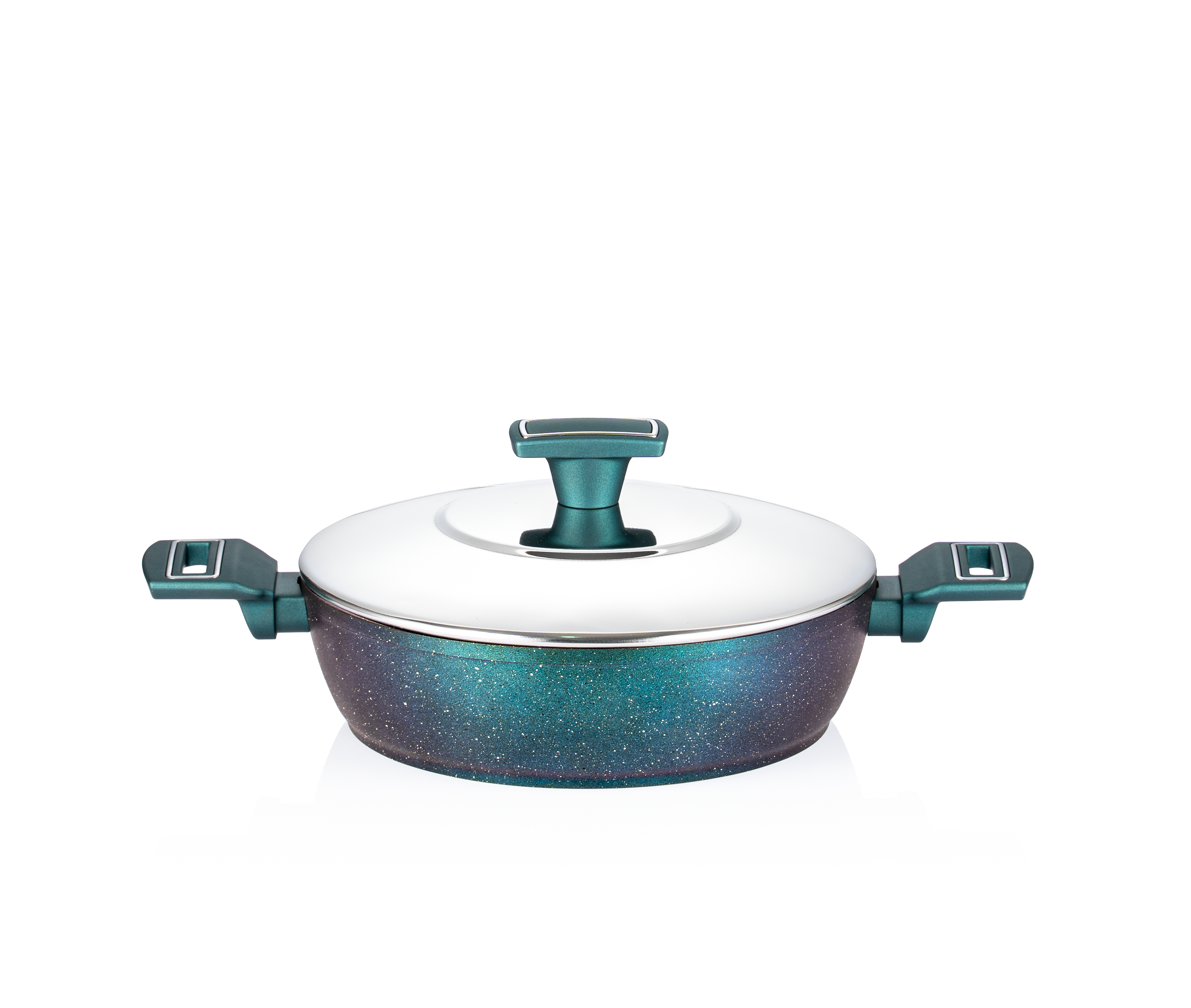 Emerald Sauté Pan double handle with lid 26