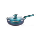 Emerald wok with lid