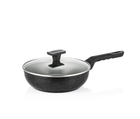 Emerald wok with lid