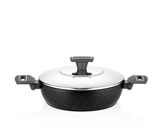 Emerald Sauté Pan double handle with lid 26