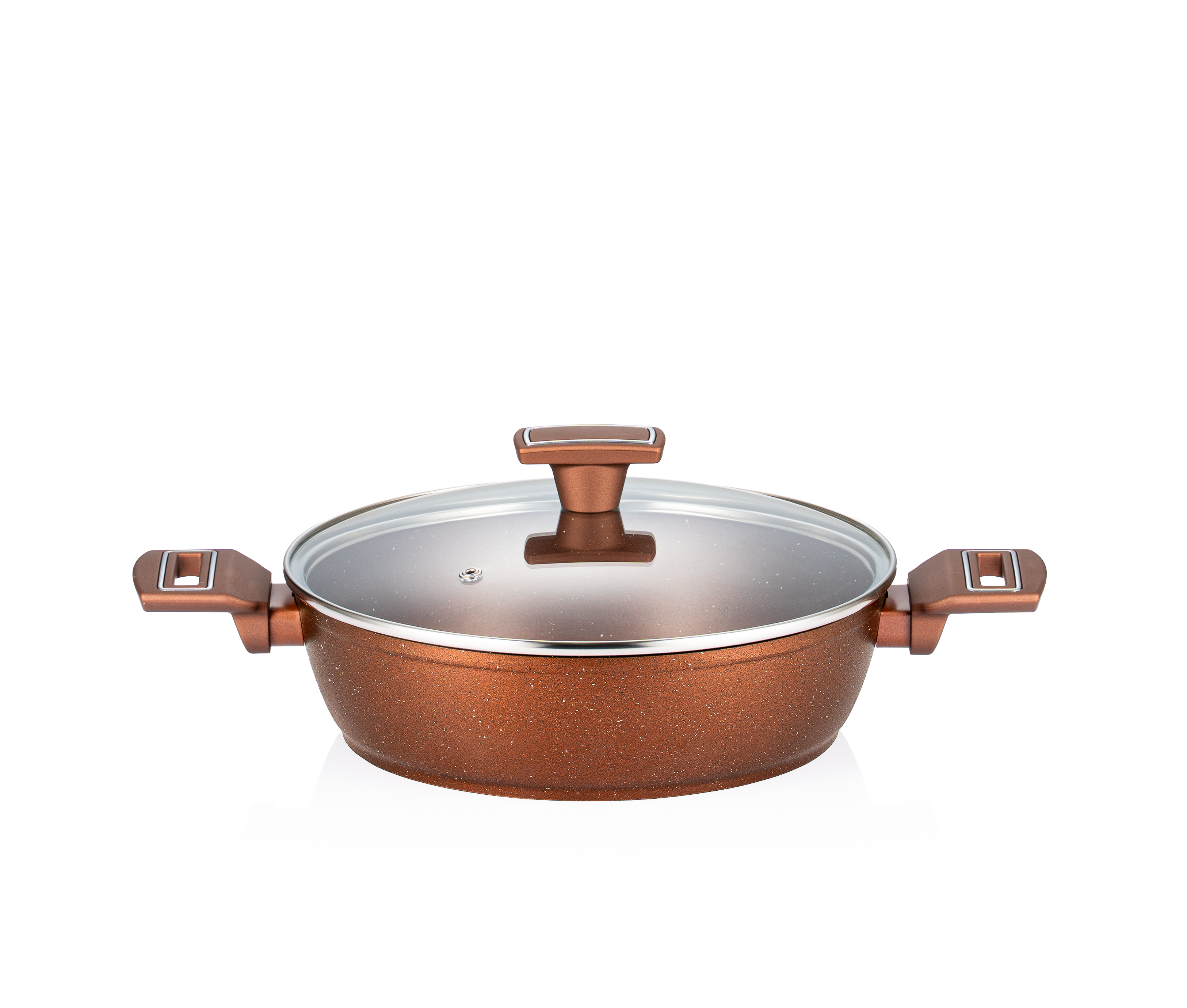Emerald Sauté Pan double handle with lid 26