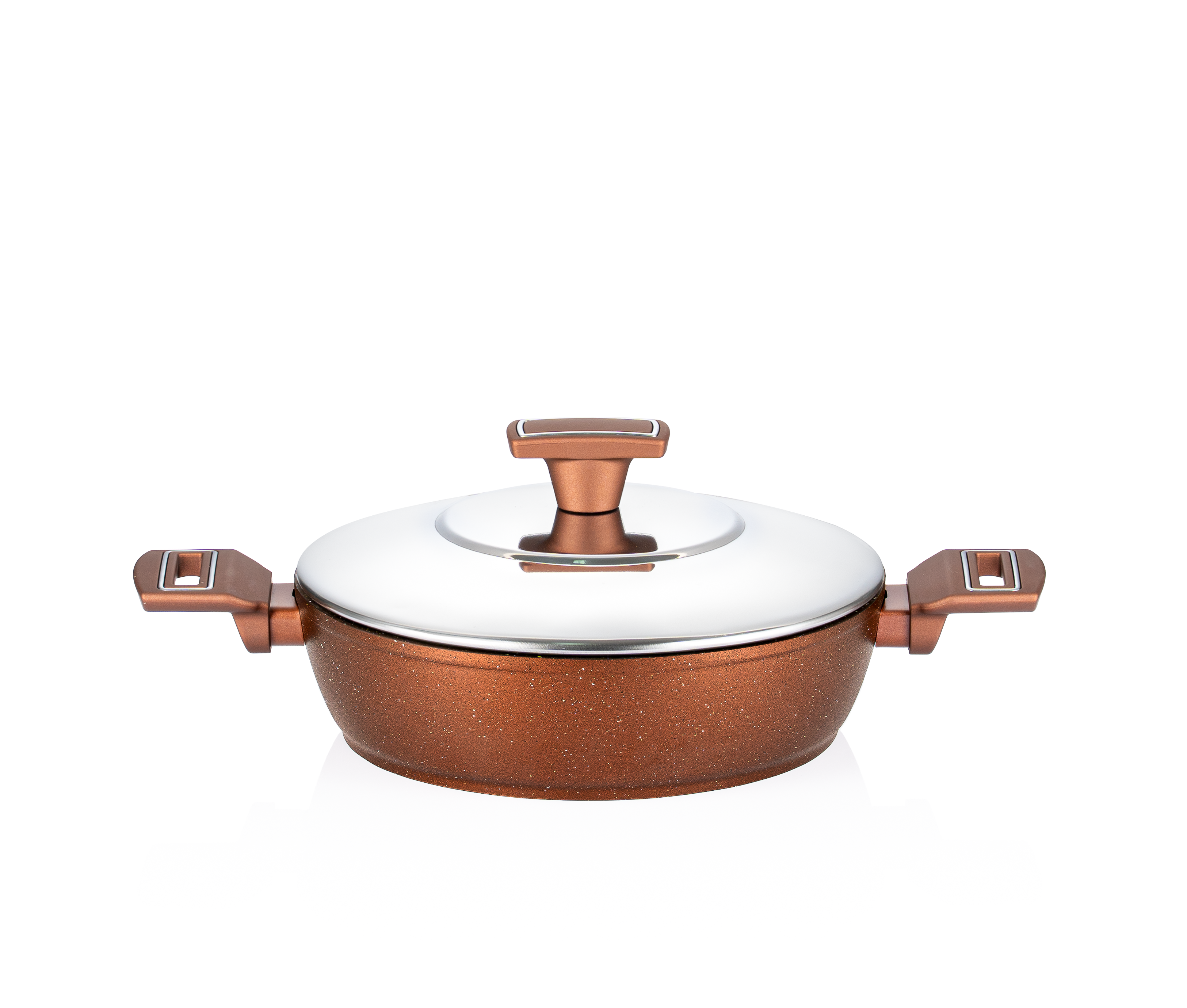 Emerald Sauté Pan double handle with lid 26
