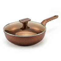Emerald wok with lid