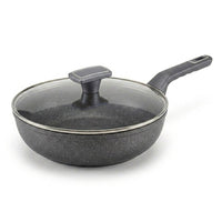 Emerald wok with lid