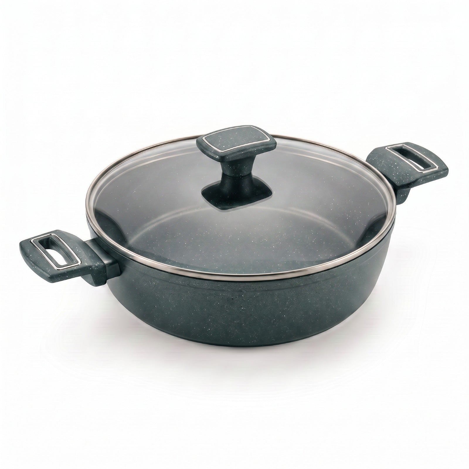 Emerald Sauté Pan double handle with lid 26